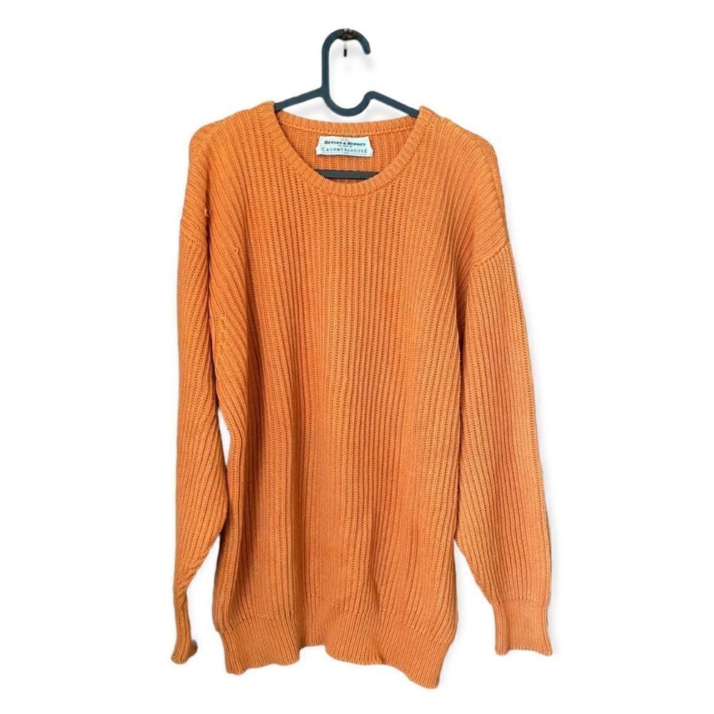 Benson & Hedges Exclusive for Cashmerehouse orange sweater